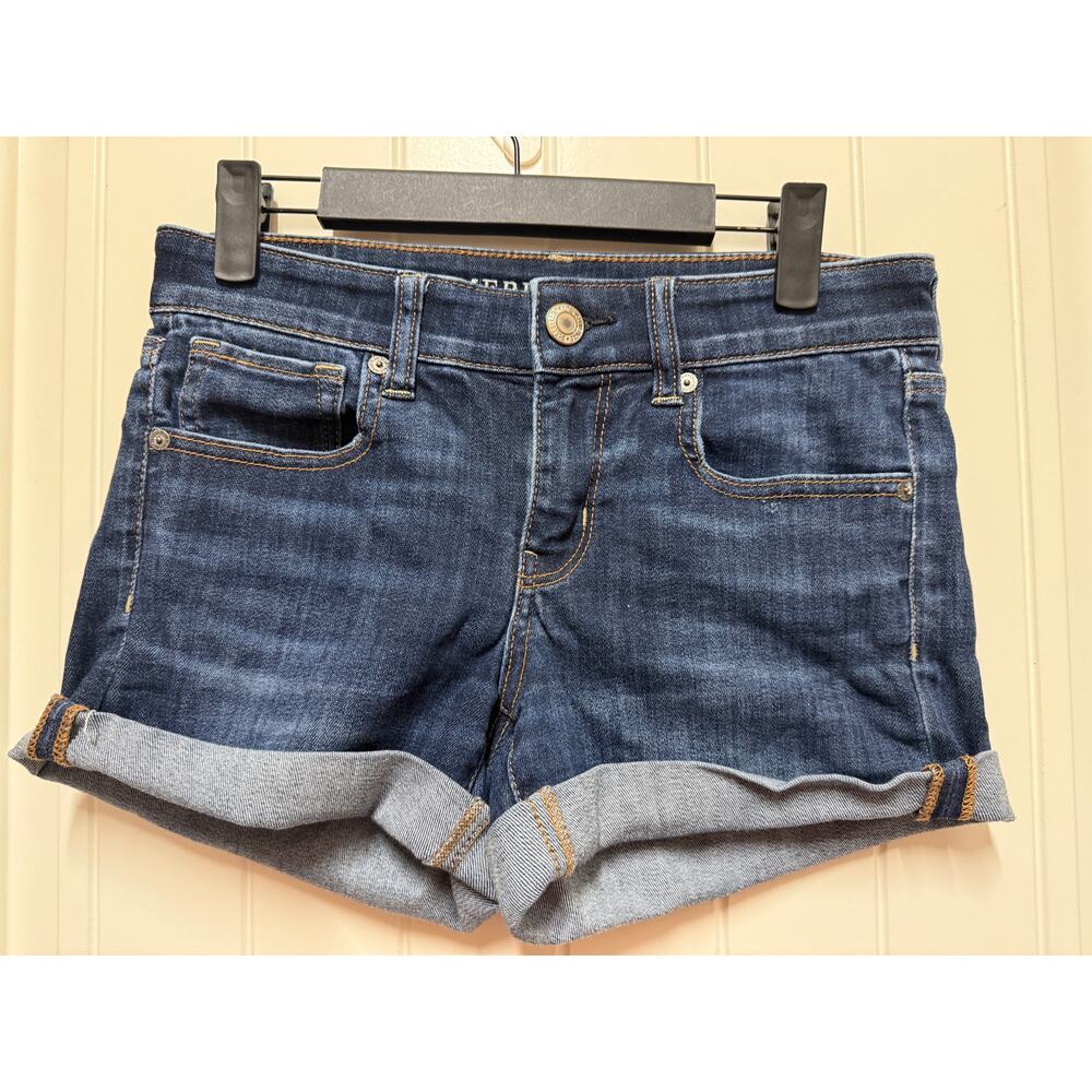 American Eagle outfitters Jean Shorts Dark Wash Size 2